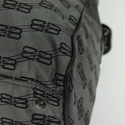 Balenciaga Vintage Boston Nylon, GRAY, NYLON, Travel bag