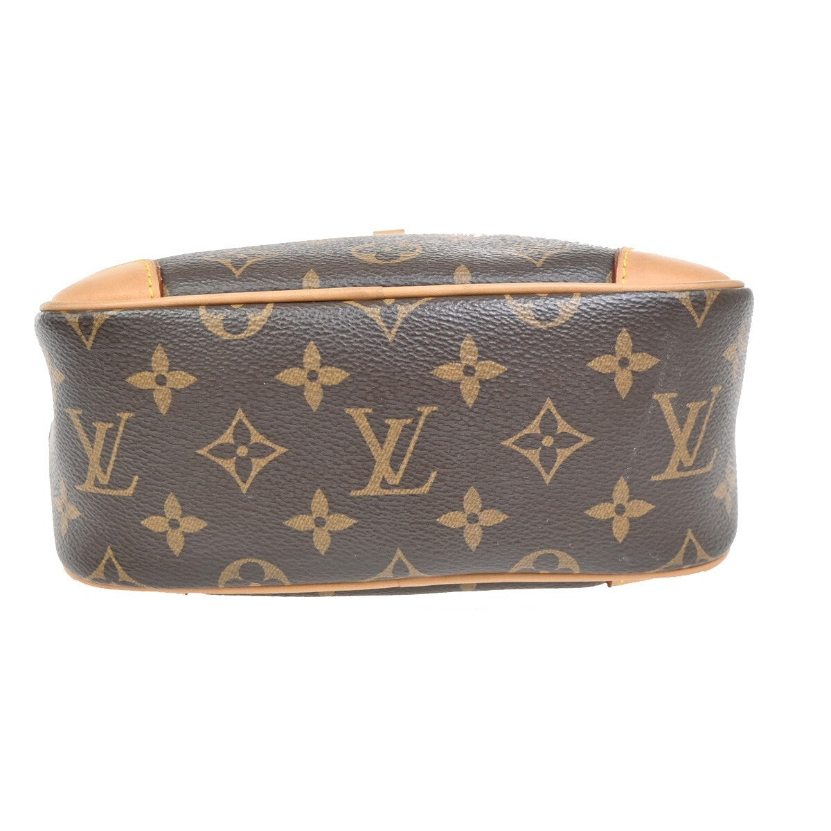 Louis Vuitton Deauville Handbag Monogram Canvas, BROWN, CANVAS, Handbag