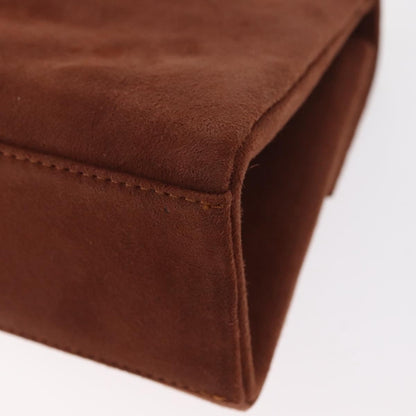 Givenchy Vintage Handbag Suede, BROWN, SUEDE, Handbag