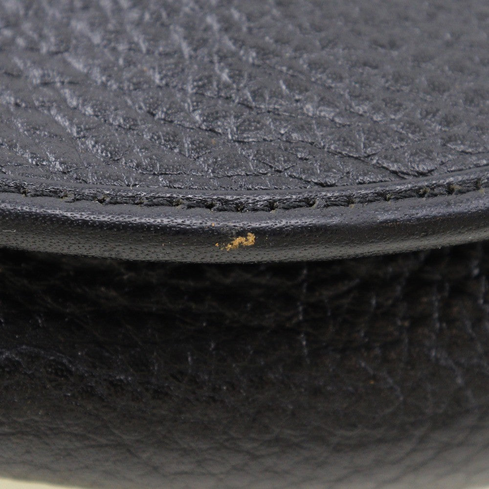 Christian Dior CD Shoulder bag Leather, BLACK, LEATHER, Shoulder bag