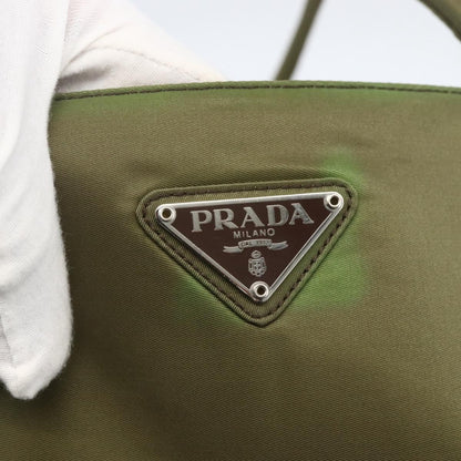 Prada Vintage Tote Tessuto, KHAKI, NYLON, Tote bag