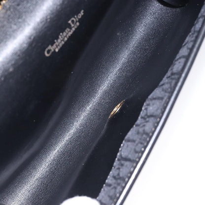 Christian Dior Vintage Trotteur Chain shoulder bag Canvas, BLACK, CANVAS, Shoulder bag