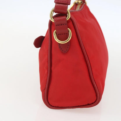 Prada Vintage Shoulder Bag Tessuto, RED, NYLON, Shoulder bag