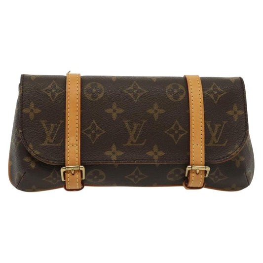 Louis Vuitton Marelle Waist Bag Monogram Canvas, BROWN, CANVAS, Travel bag