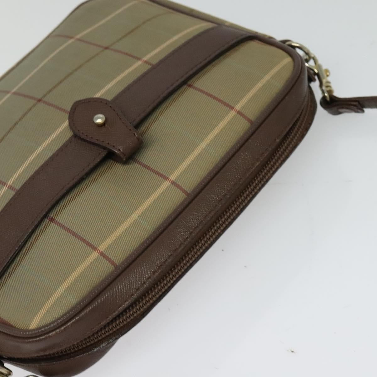 Burberry Nova check Shoulder bag Canvas, BROWN, CANVAS, Shoulder bag
