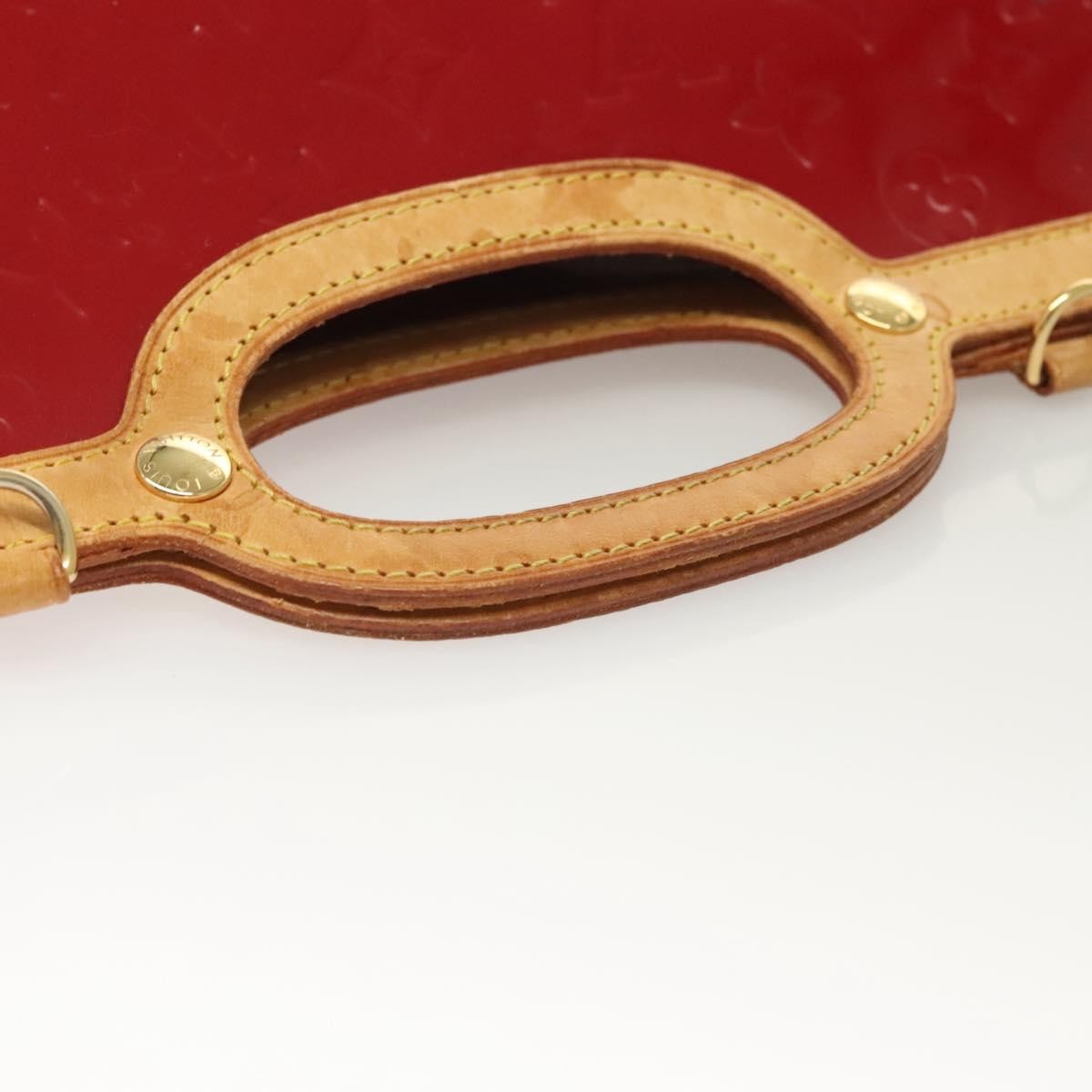 Louis Vuitton Roxbury Drive Handbag Monogram Vernis, RED, PATENT_LEATHER, Handbag