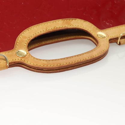 Louis Vuitton Roxbury Drive Handbag Monogram Vernis, RED, PATENT_LEATHER, Handbag