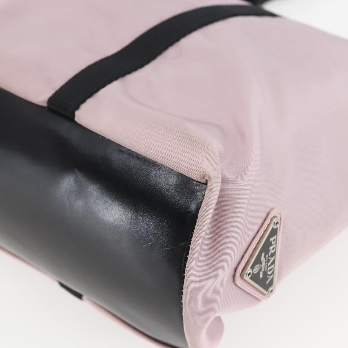 Prada Vintage Tote Tessuto, PINK, NYLON, Tote bag