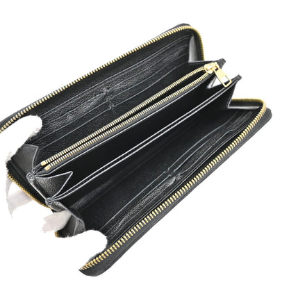 Louis Vuitton Portefeuille zippy Monogramme Empreinte Monogramme Empreinte, BLACK, LEATHER, Wallets