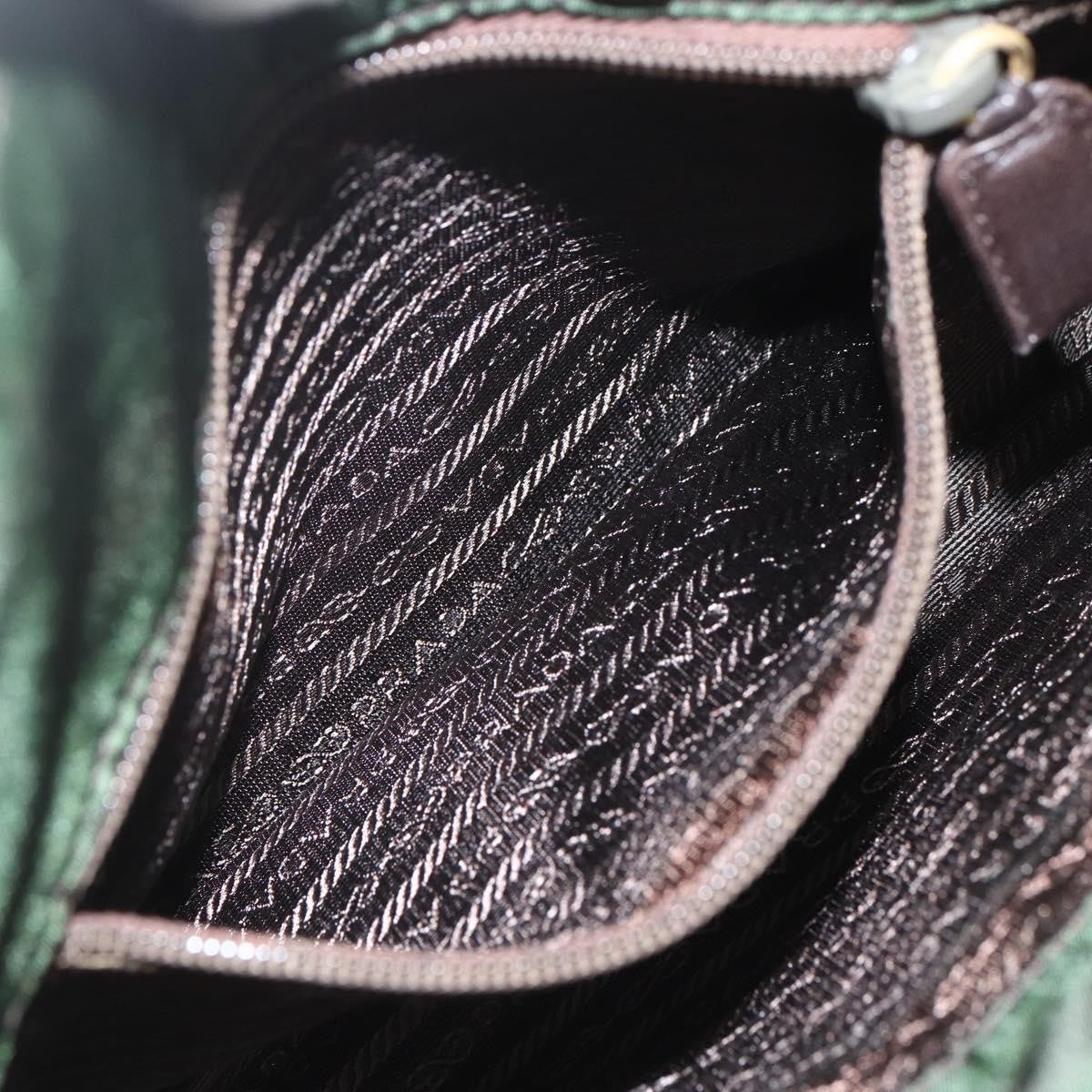 Prada Re-Edition 1995 Chain Tote Quilted Re-Nylon, GREEN, NYLON, Shoulder bag