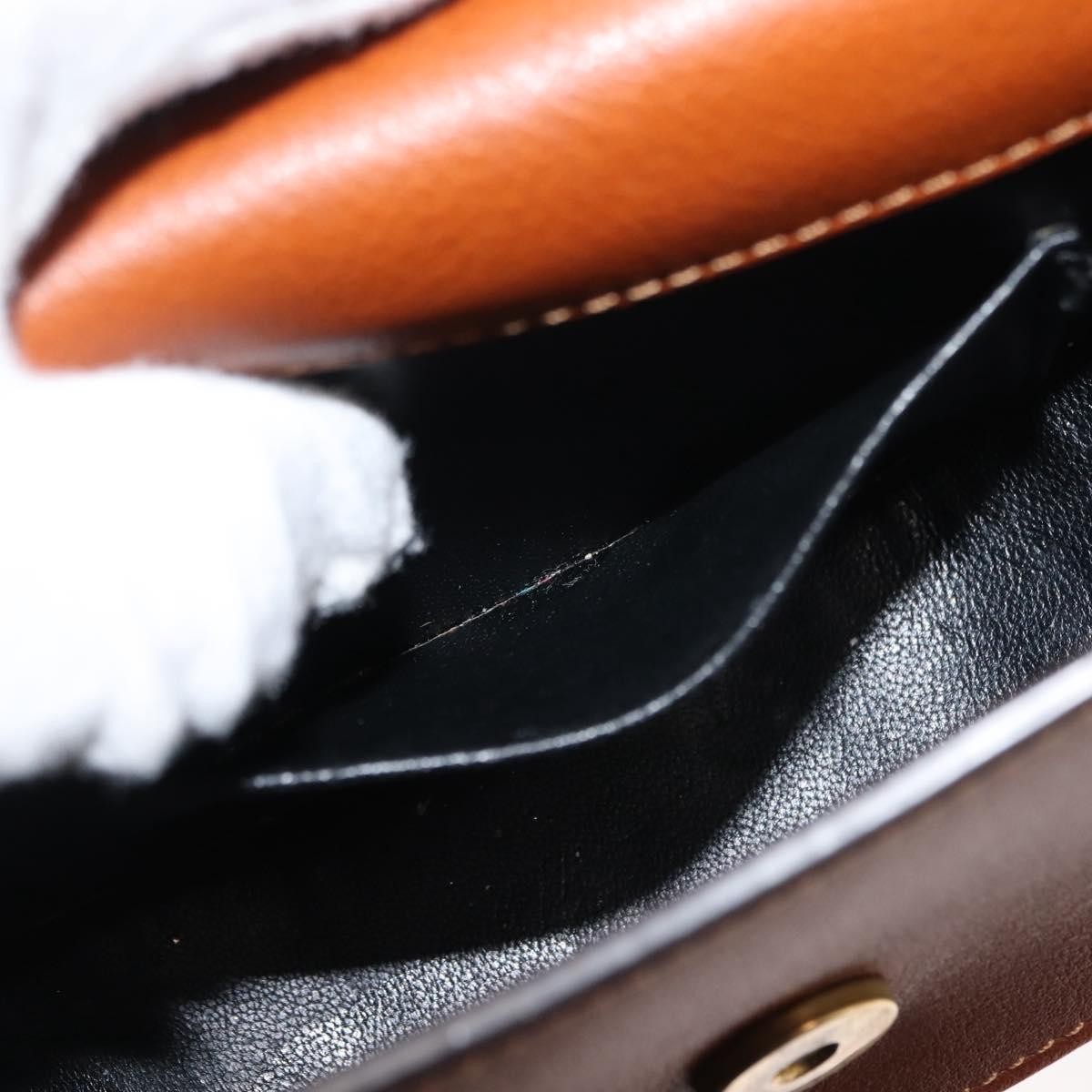 Chloe Nile Crossbody Bag Leather, BROWN, LEATHER, Crossbody bag