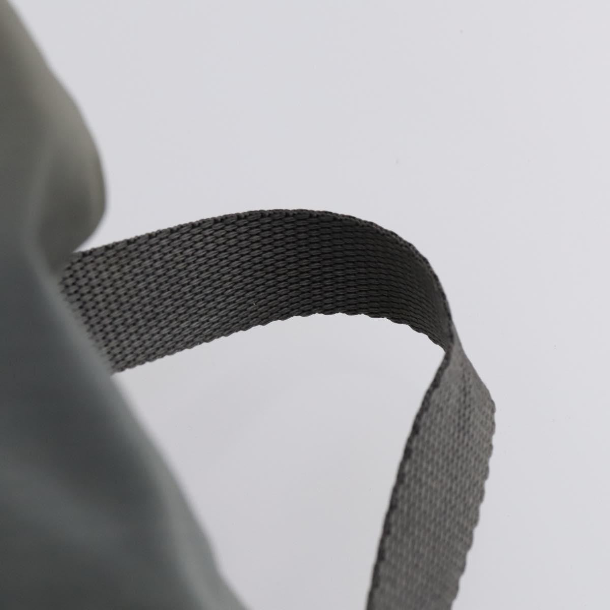 Prada Double Front Pocket Backpack Tessuto, GRAY, NYLON, Backpack