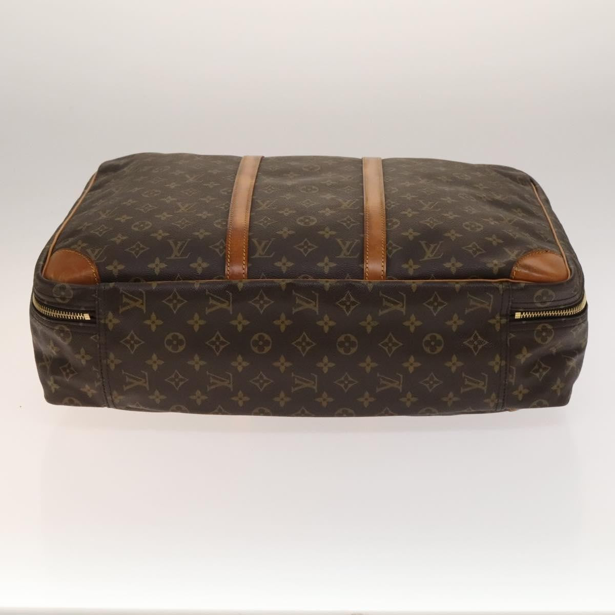 Louis Vuitton Sirius Handbag Monogram Canvas, BROWN, CANVAS, Handbag