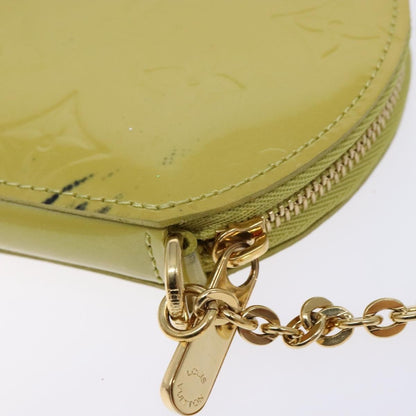 Louis Vuitton Boite Chapeau Coin Purse Monogram Vernis, BEIGE, PATENT_LEATHER, Wallets