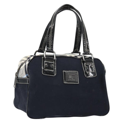 Burberry Blue Label Handbag Canvas, BLACK, CANVAS, Handbag