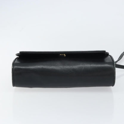 Gucci Vintage Shoulder Bag Leather, BLACK, LEATHER, Shoulder bag
