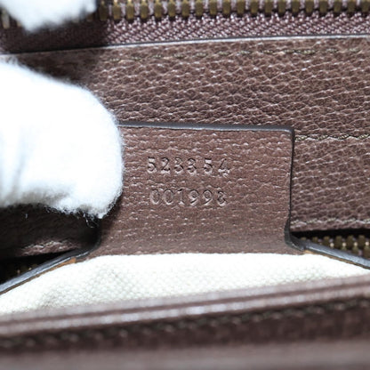 Gucci Ophidia Zip Shoulder Bag GG Coated Canvas, BEIGE, CANVAS, Shoulder bag