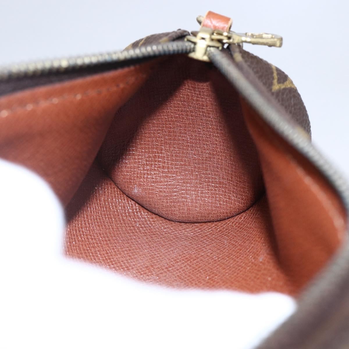 Louis Vuitton Papillon Pochette Monogram Canvas, BROWN, CANVAS, Clutche & pouche