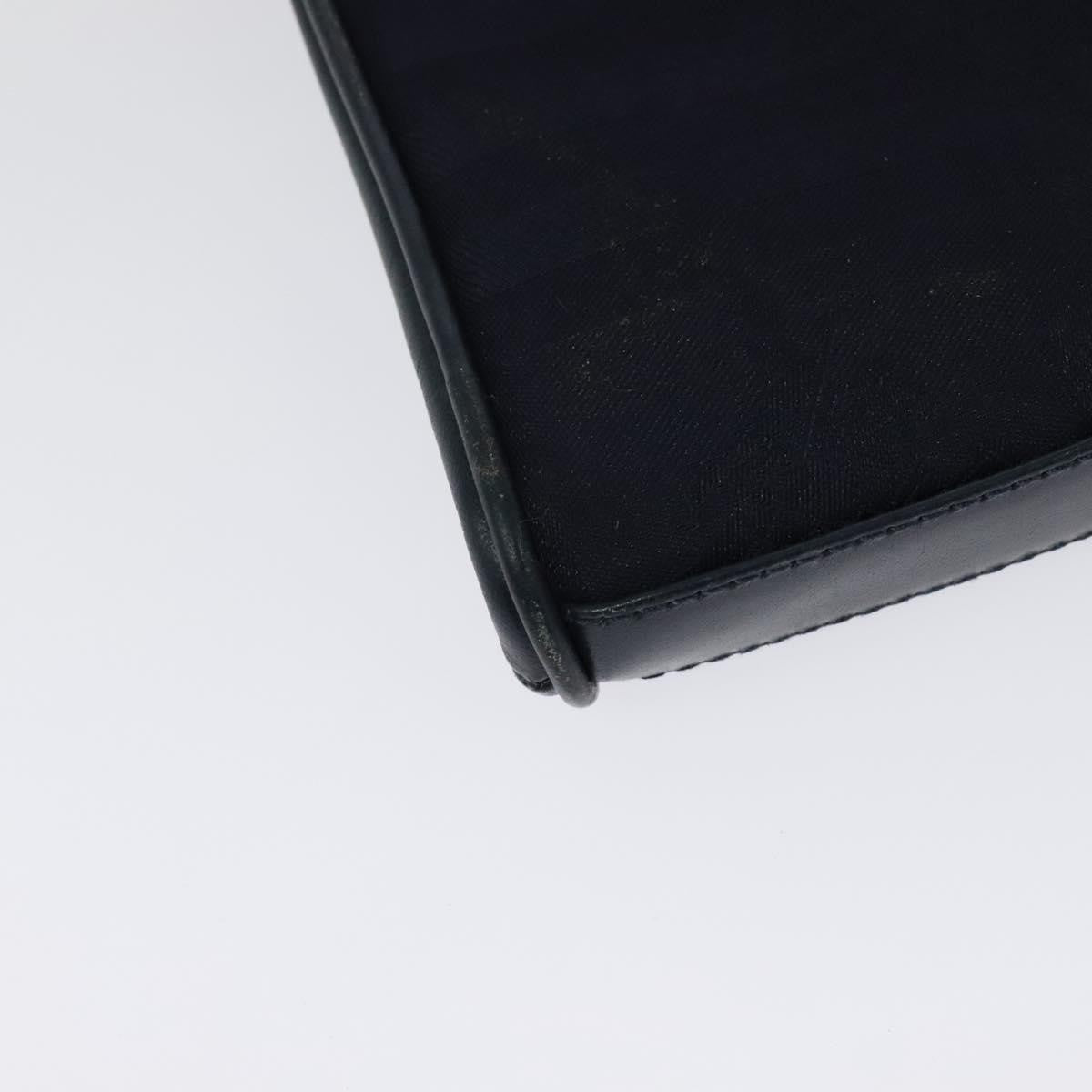 Burberry Flap Shoulder Bag Canvas, NAVY, CANVAS, Shoulder bag