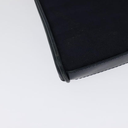 Burberry Flap Shoulder Bag Canvas, NAVY, CANVAS, Shoulder bag