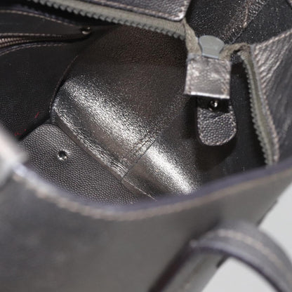 Salvatore Ferragamo Amabel Tote Leather, SILVER, LEATHER, Tote bag