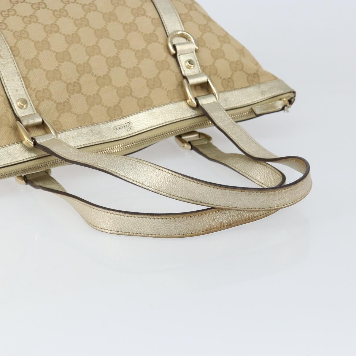 Gucci Abbey Tote GG Canvas, BEIGE, CANVAS, Tote bag
