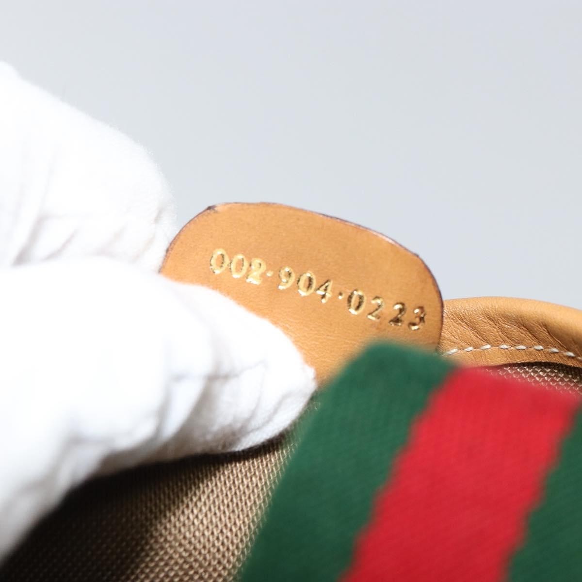 Gucci Vintage tote Canvas, WHITE, PVC, Tote bag