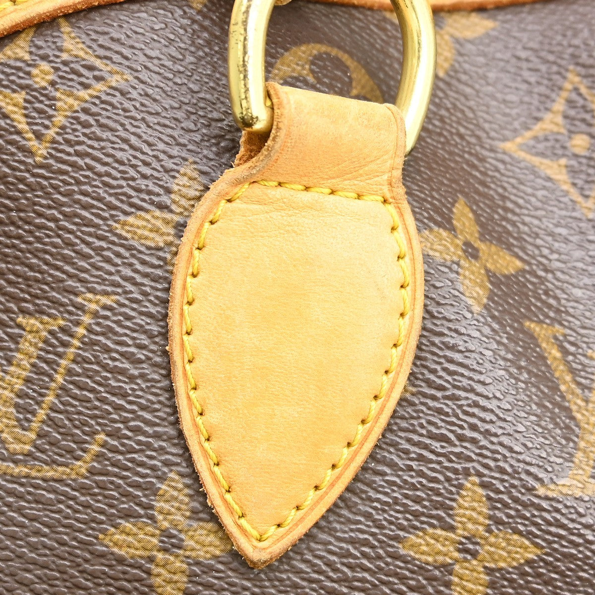 Louis Vuitton Lockit Handbag Monogram Canvas, Brown, Canvas, Shoulder Bag