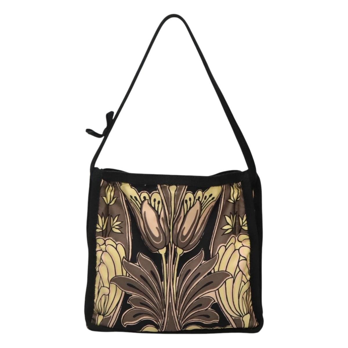 Prada Vintage Handbag Tessuto, BLACK, NYLON, Handbag