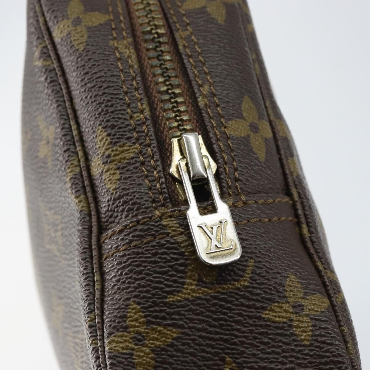 Louis Vuitton Trousse Toilette Monogram Canvas, BROWN, CANVAS, Clutche & pouche