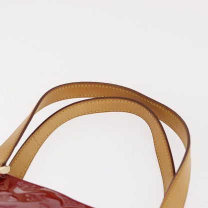 Louis Vuitton Houston Handbag Monogram Vernis, RED, PATENT_LEATHER, Handbag