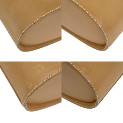Salvatore Ferragamo Gancini Shoulder Bag Leather, Brown, Leather, Shoulder Bag