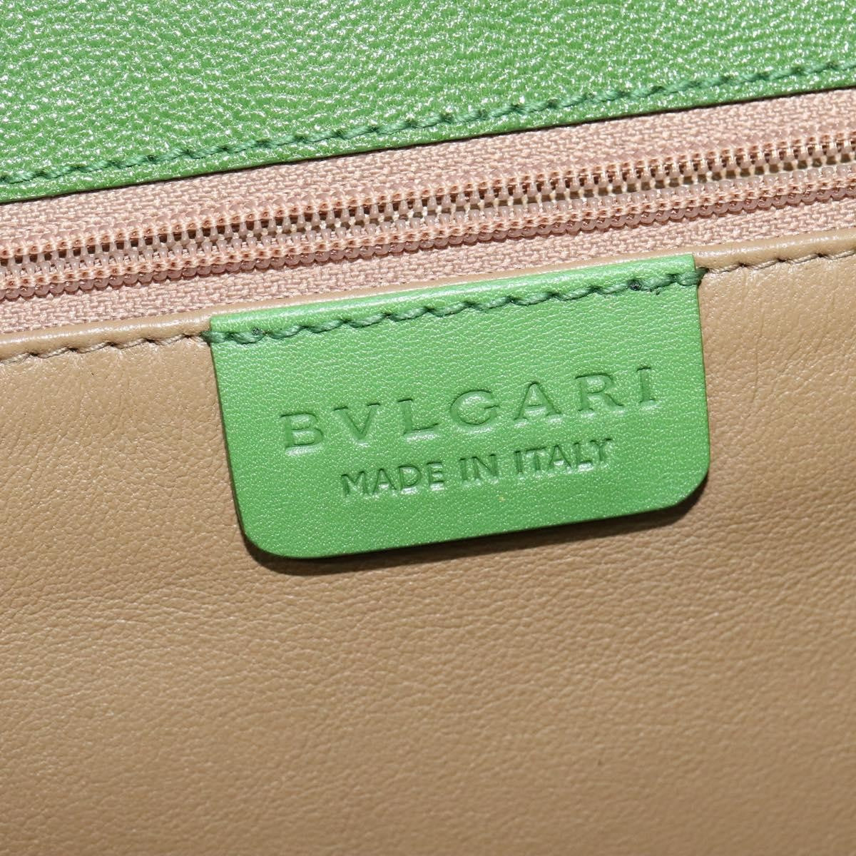 Bvlgari Chandra Top Handle Bag Leather, GOLD, LEATHER, Handbag