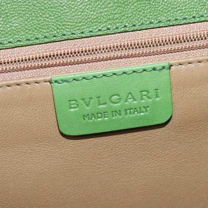 Bvlgari Chandra Top Handle Bag Leather, GOLD, LEATHER, Handbag
