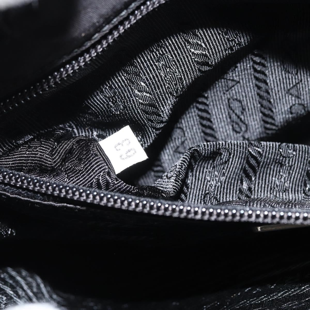 Prada Vintage Handbag Tessuto, BLACK, NYLON, Handbag