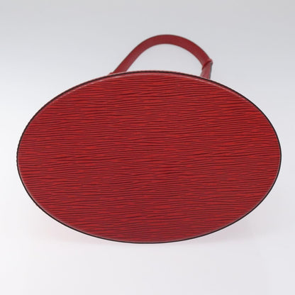 Louis Vuitton Cluny Shoulder Bag Epi Leather, RED, LEATHER, Shoulder bag