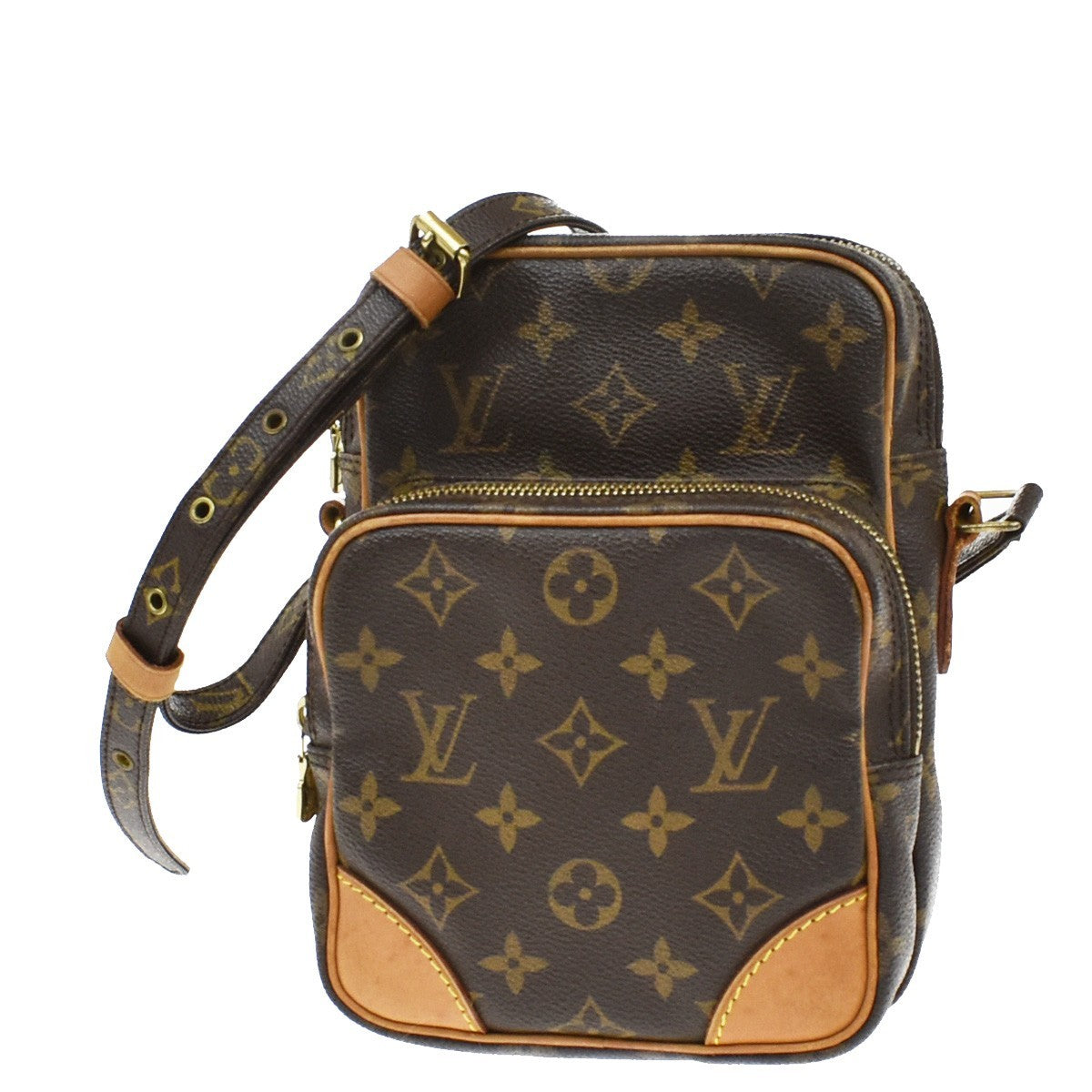 Louis Vuitton Amazone Bag Monogram Canvas, BROWN, CANVAS, Shoulder bag