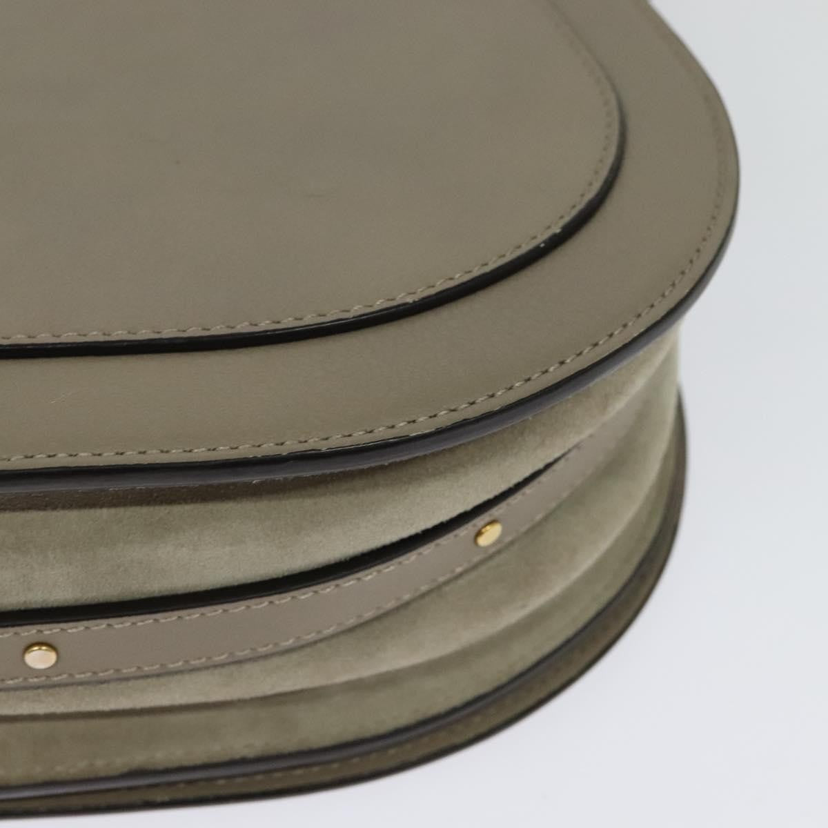 Chloe Nile Crossbody Bag Leather, BEIGE, LEATHER, Shoulder bag