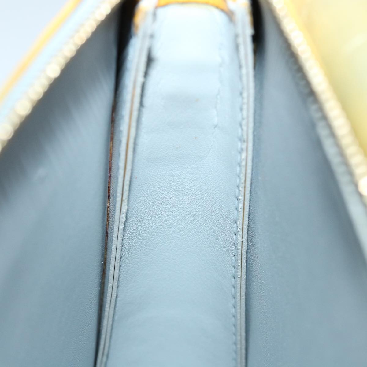 Louis Vuitton Mott Handbag Monogram Vernis, GRAY, PATENT_LEATHER, Handbag