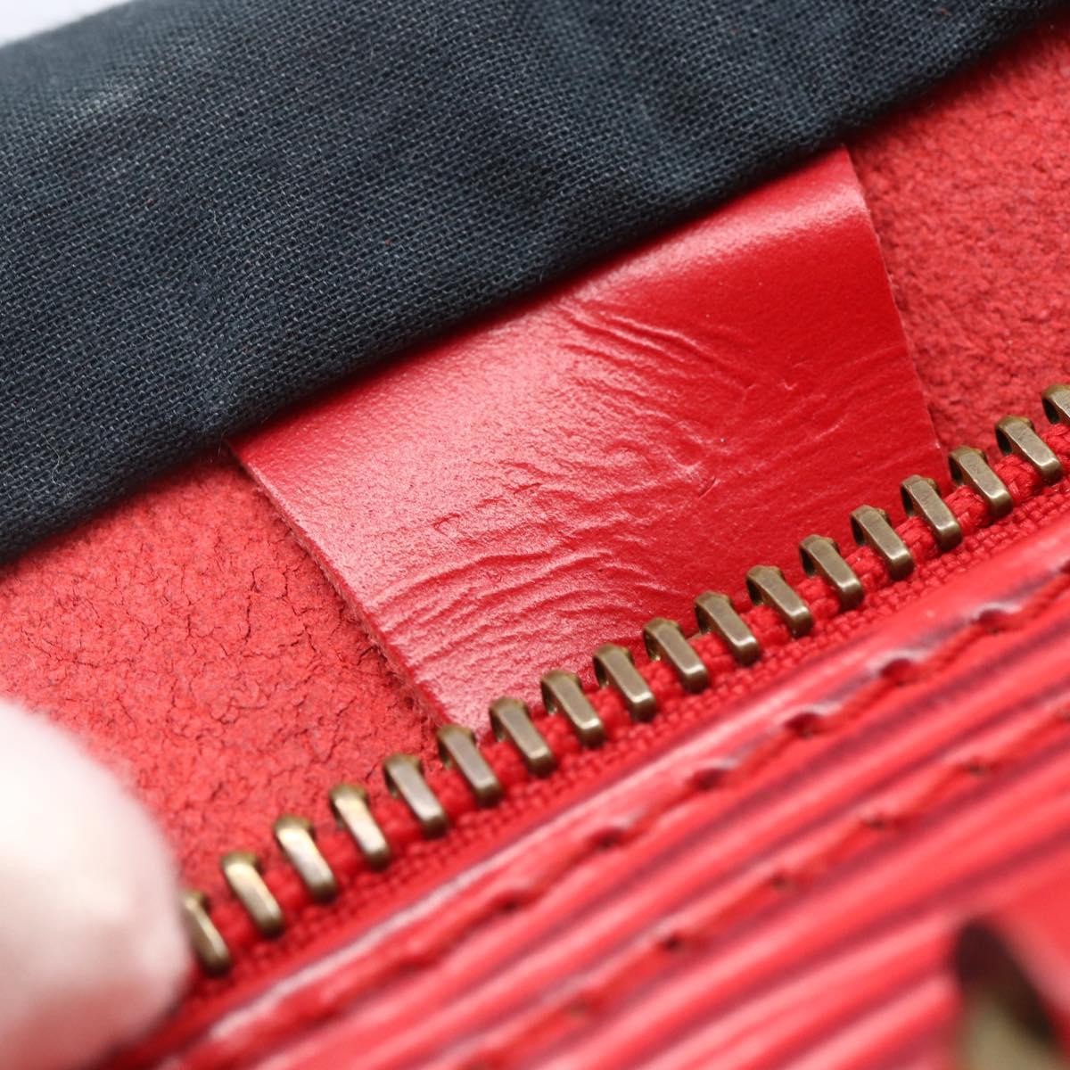 Louis Vuitton Speedy Handbag Epi Leather, RED, LEATHER, Handbag