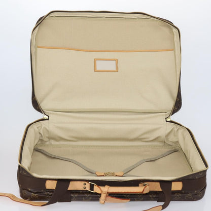 Louis Vuitton Satellite Travel Bag Monogram Canvas, BROWN, CANVAS, Travel bag