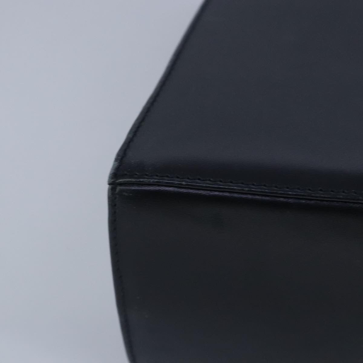 Salvatore Ferragamo Gancini Convertible Top Handle Bag Leather, NAVY, LEATHER, Handbag