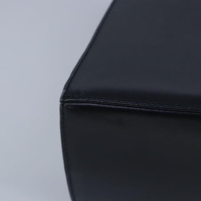 Salvatore Ferragamo Gancini Convertible Top Handle Bag Leather, NAVY, LEATHER, Handbag