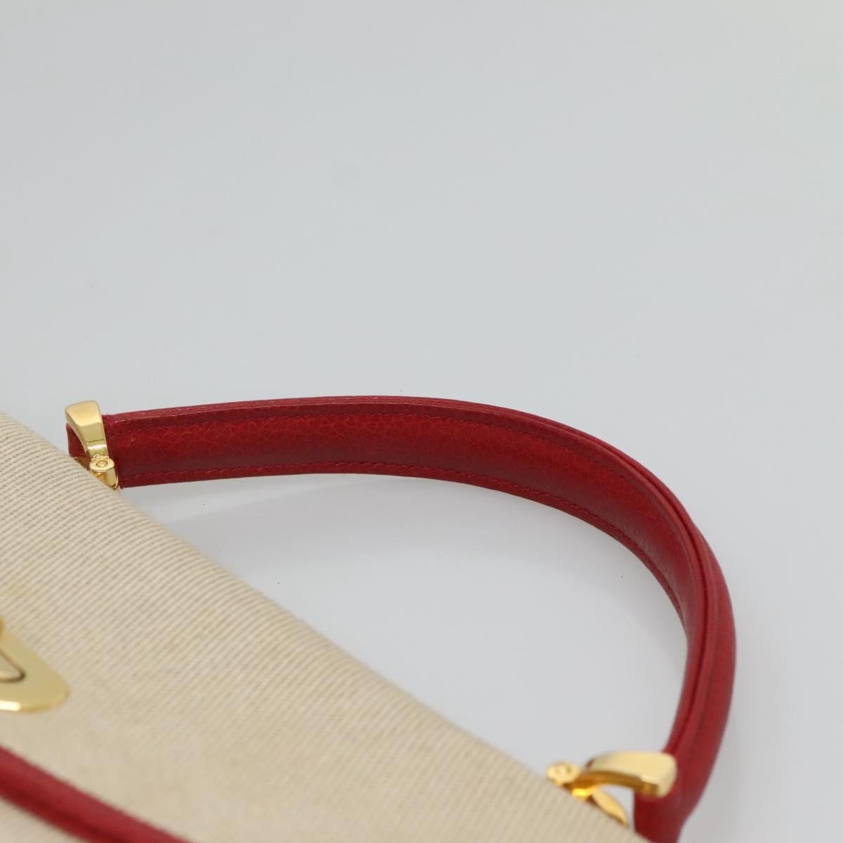 Bally Handbag Canvas, BEIGE, CANVAS, Handbag