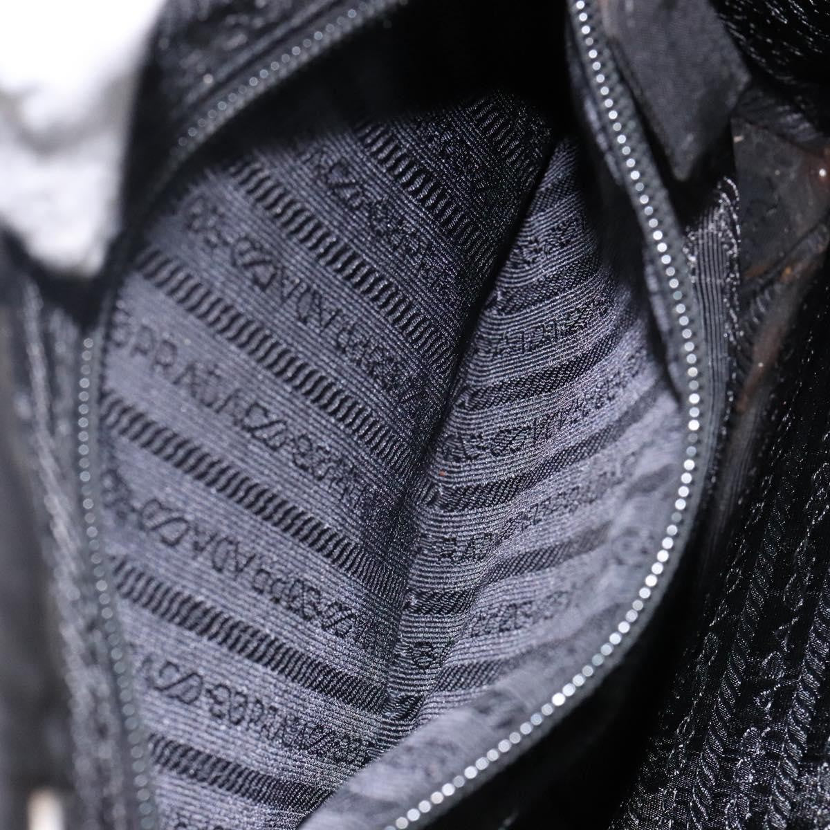 Prada cabas tessuto nylon, BLACK, NYLON, Handbag