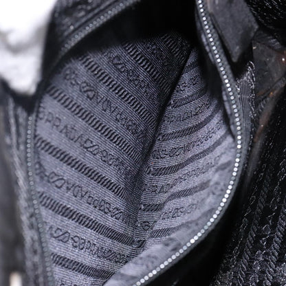 Prada cabas tessuto nylon, BLACK, NYLON, Handbag