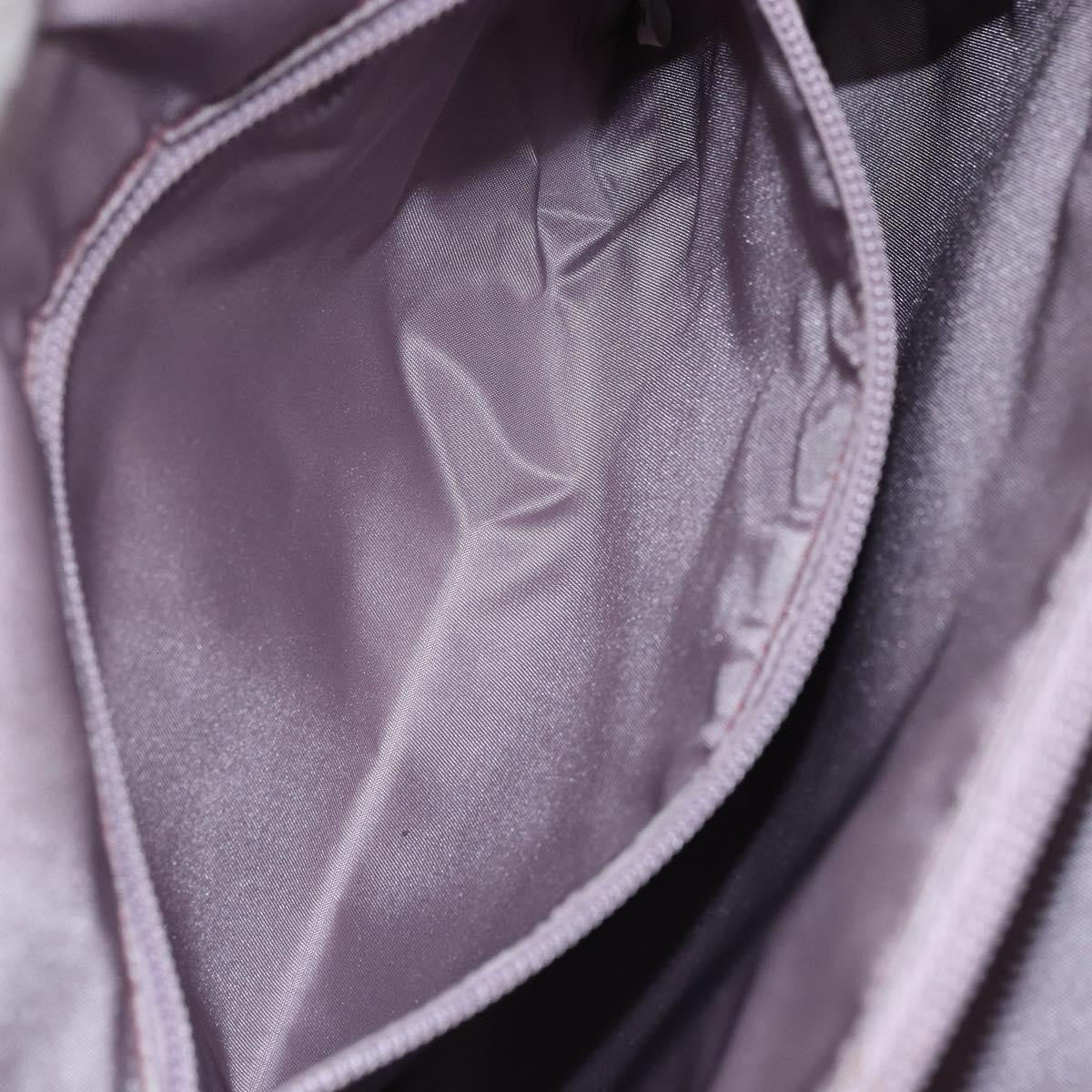 Prada Resin Handle Tote Tessuto, PURPLE, NYLON, Tote bag