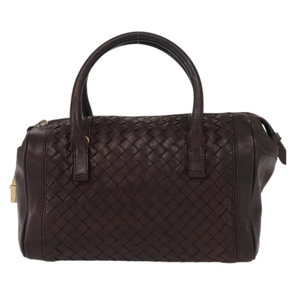 Bottega Veneta Intrecciato Handbag Leather, BROWN, LEATHER, Handbag