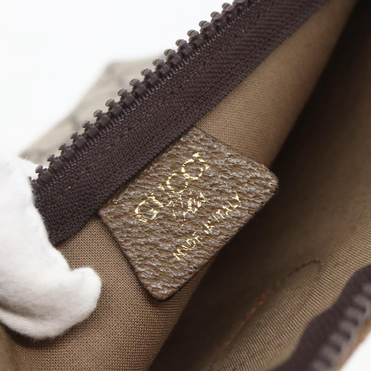 Gucci GG Plus Supreme Pouch Canvas, BEIGE, PVC, Clutche & pouche