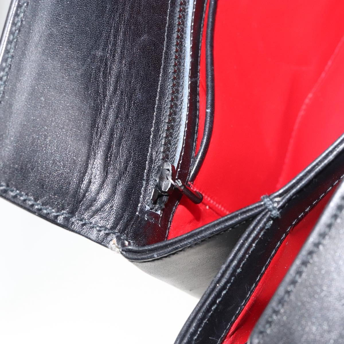 Gucci Vintage Convertible Box Crossbody Bag Leather, BLACK, LEATHER, Handbag